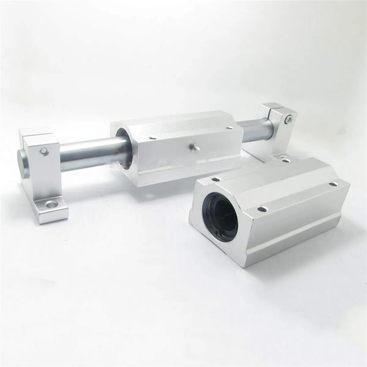 2pcs Linear Motion Bearing Slides, Model SCS8LUU-SCS20LUU, Mainly Used for CNC Parts, 3D Printer Parts, Precision Machine Tools (Size : SC16LUU)