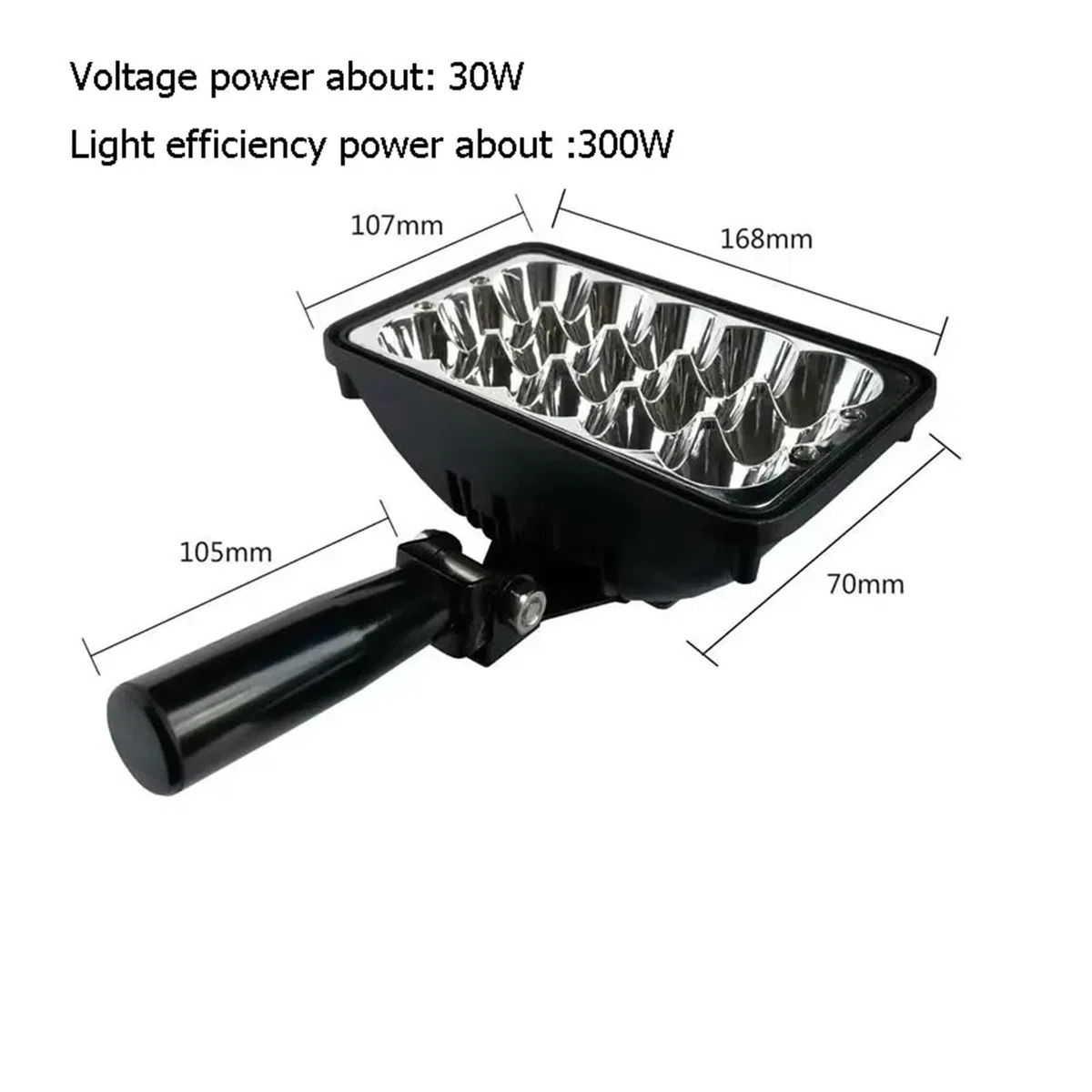 Hand-UV-Härtungslampe 160–300 W, schattenlose Klebeplatte, Drucklampe, Kristalltropfen, Kleber, Harz, Tinte, Farbe, 395–365 nm Schnell und effizient(395nm,320W)