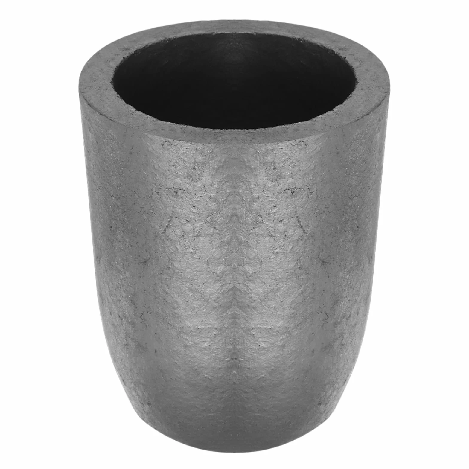 QUARKZMAN Silicium-Graphit-Schmelztiegel, 14 kg Schmelztiegel Kupfergussbecher Metallschmelzbarren zum Schmelzen von Gold, Silber, Kupfer,5 Zoll IDx7,64 Zoll H