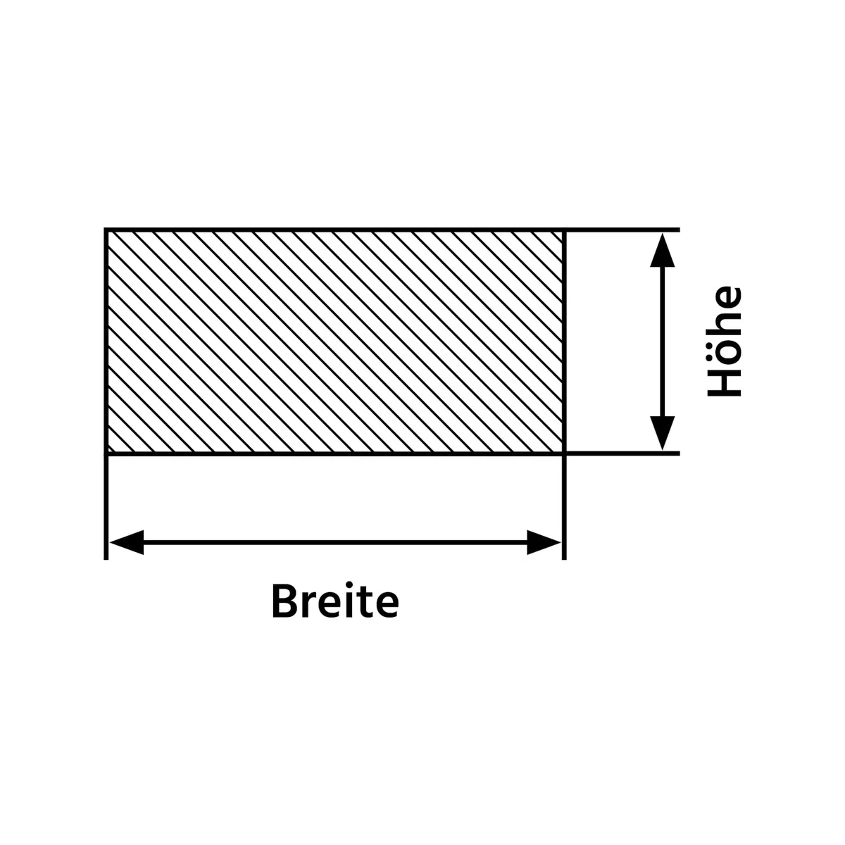 LANGLITZ Kupfer Flachstange - 50 x 10 mm x 500 mm