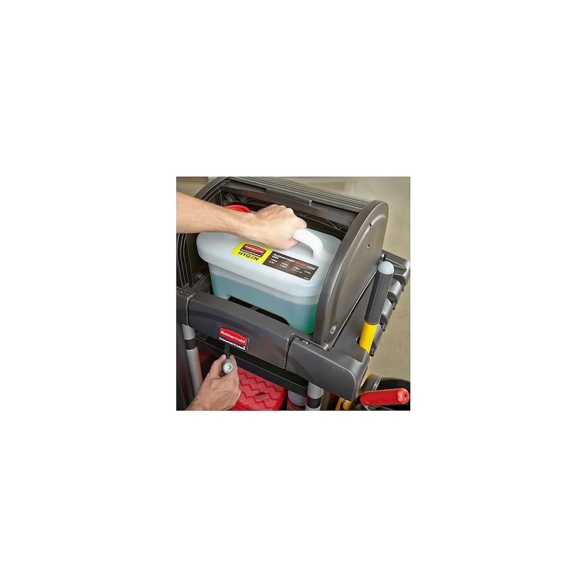 Rubbermaid Nachfüllbehälter für Bodenreinigungssystem Pulse