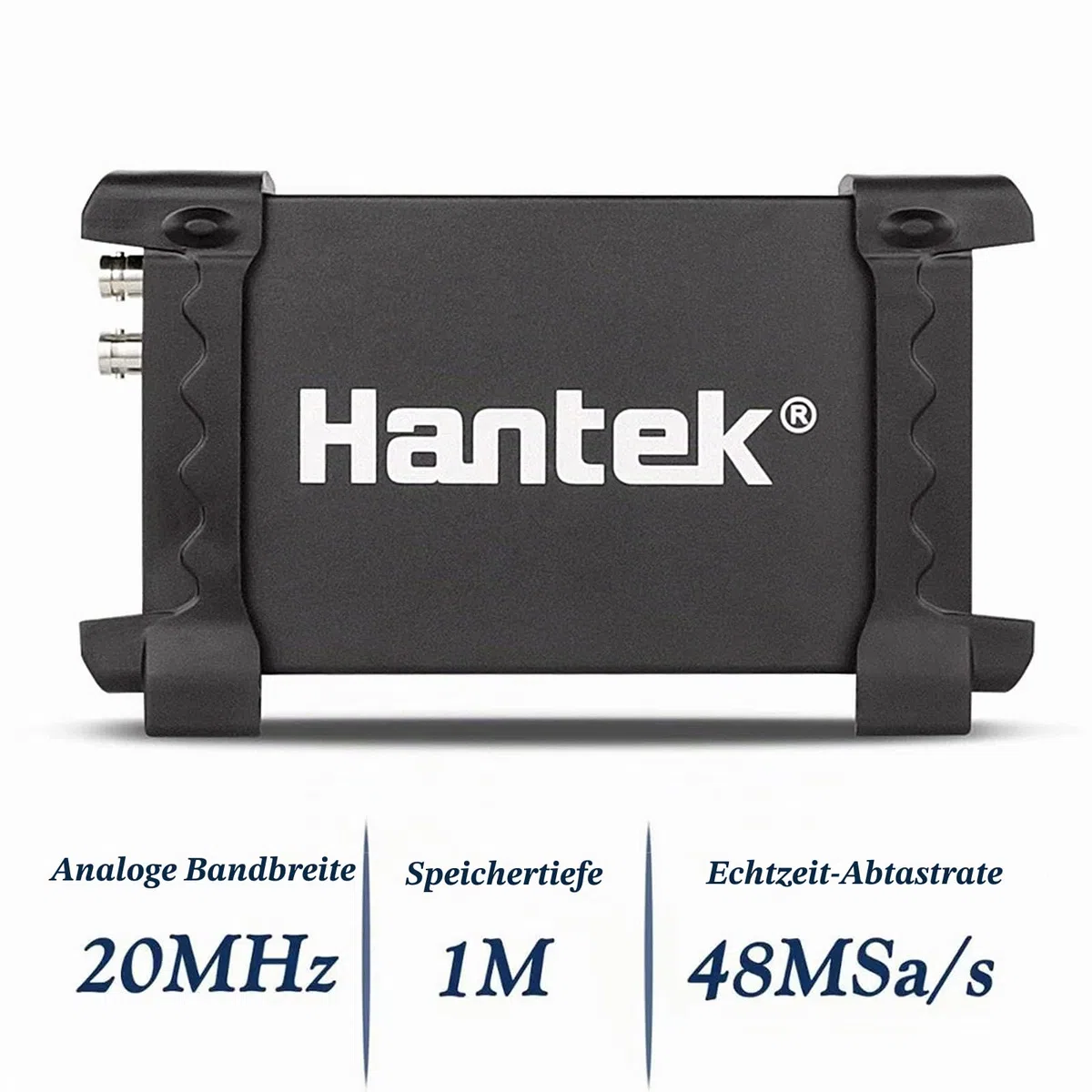 Hantek 6022BE 2-Kanal-USB-Digital-Speicher-Oszilloskop, 20 MHz, PC-basiert, 48 MSa/s