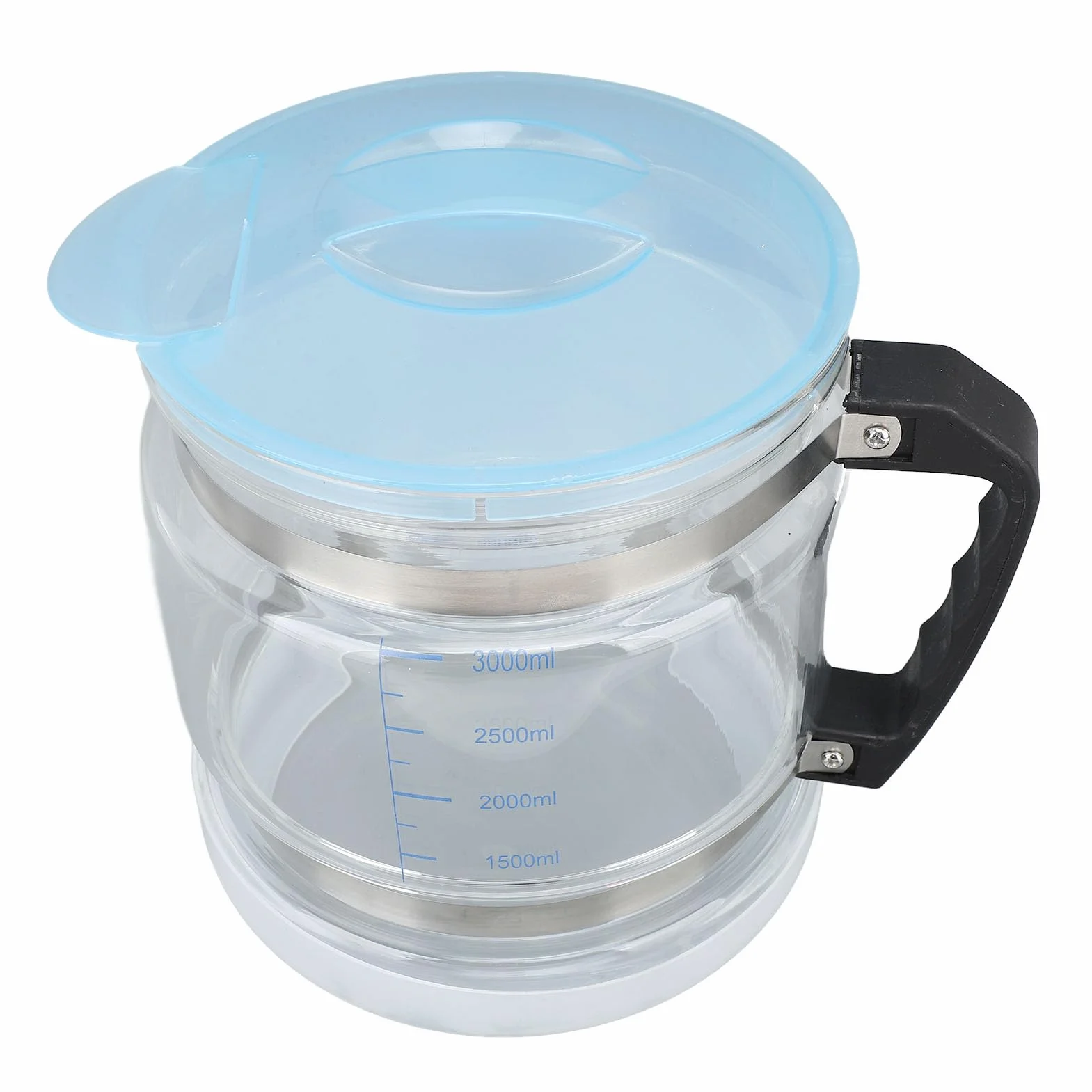 ZJchao Wasserbehälter für Destilliergerät, Glasgefäß für Wasserdestilliergerät, Wasserdestillierbehälter, Ersatz-Sammelflasche, Wasserbehälter, Destillierfilter,, ZJchao1ar5v29tk8