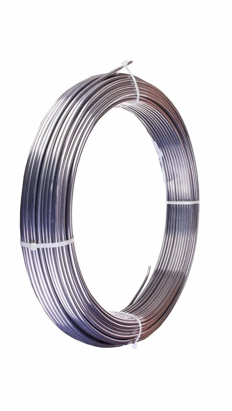 Runddraht Aluminium Draht 8mm Anschluß Blitzschutz AlMgSi - 45 Meter