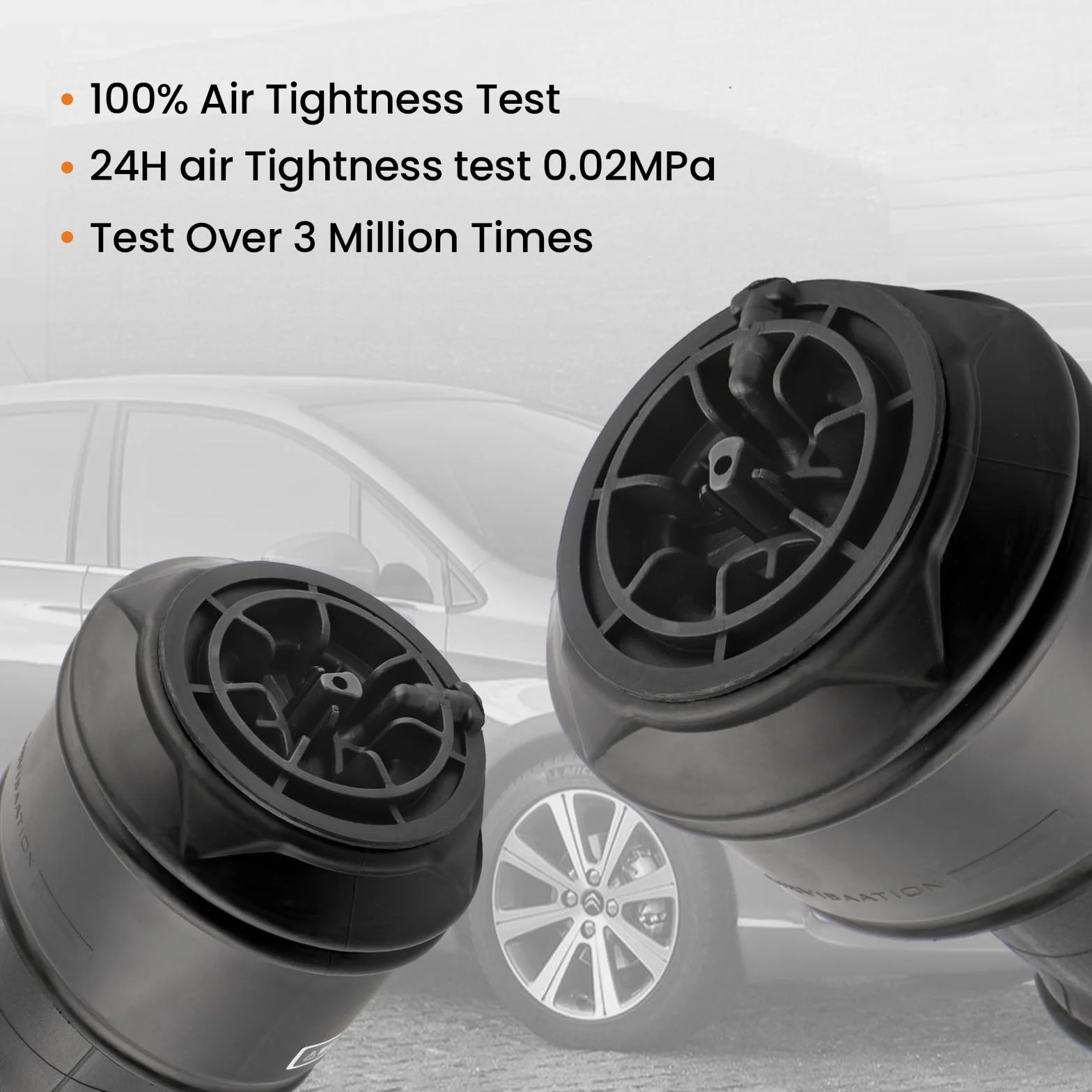 maXpeedingrods Paar Federbalg Luftfederung Hinten Links + Rechts für Citroen Picasso C4 5102GN