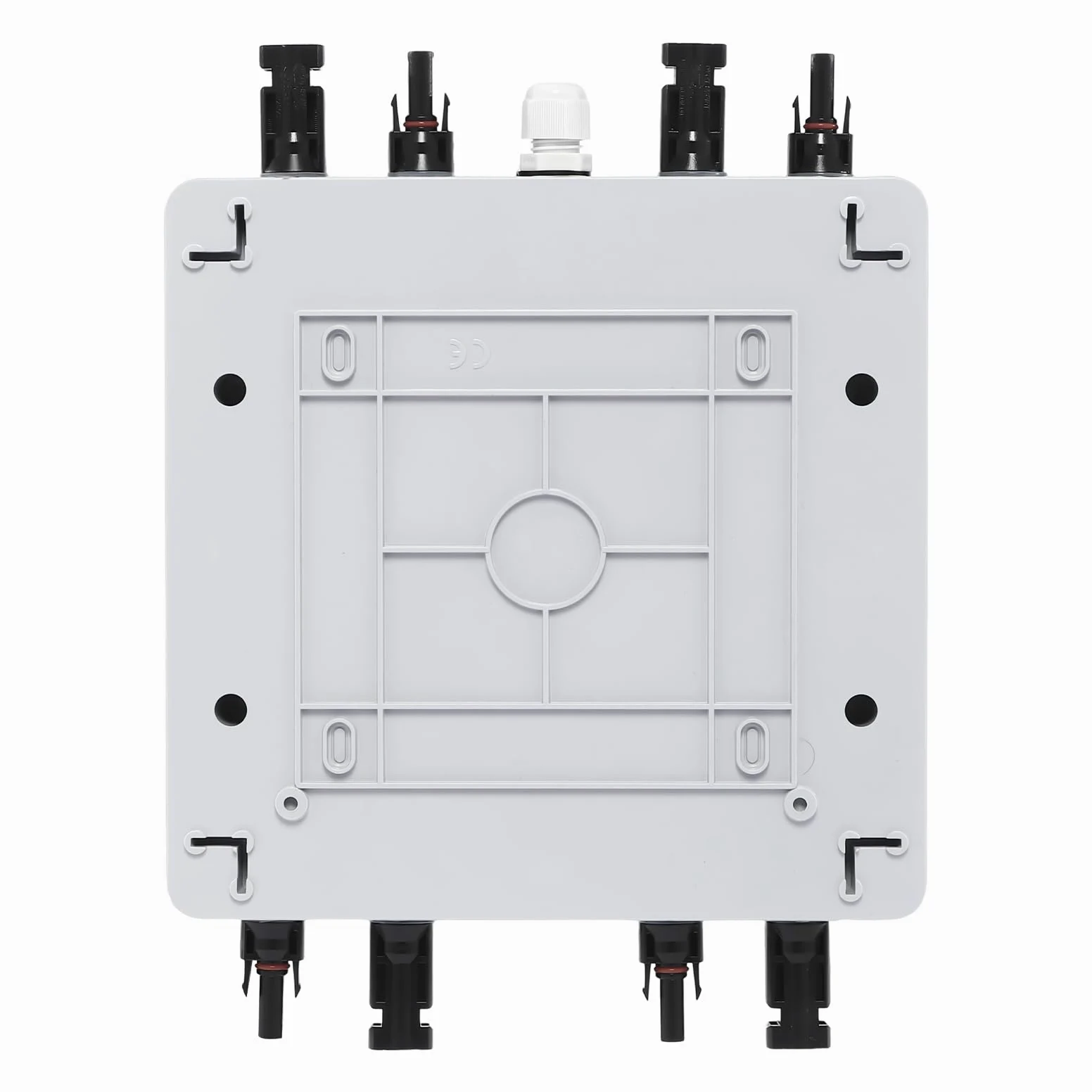 Überspannungsschutz PV, Solar Überspannungsschutz Blitzschutz DC Trennschalter PV Anlage 2 String (2 in 2 Out) 25A 1000V Solar Combiner Box für Solarmodule