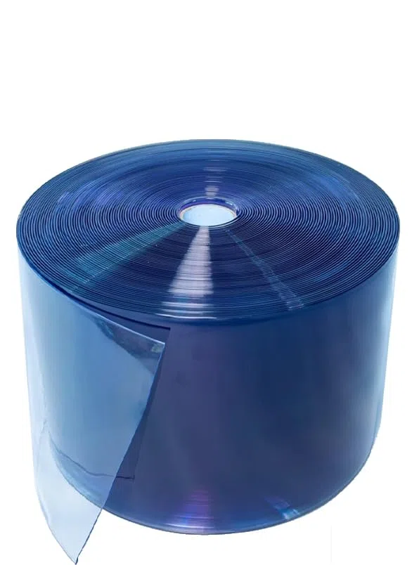 PVC-Streifenvorhang Rolle – Schutz vor Kälte, Zugluft & Staub – UV-stabil, 20 cm breit, 2 mm stark – 25 m oder 50 m (Länge: 50 m, Breite: 20 cm, Stärke: 2 mm)