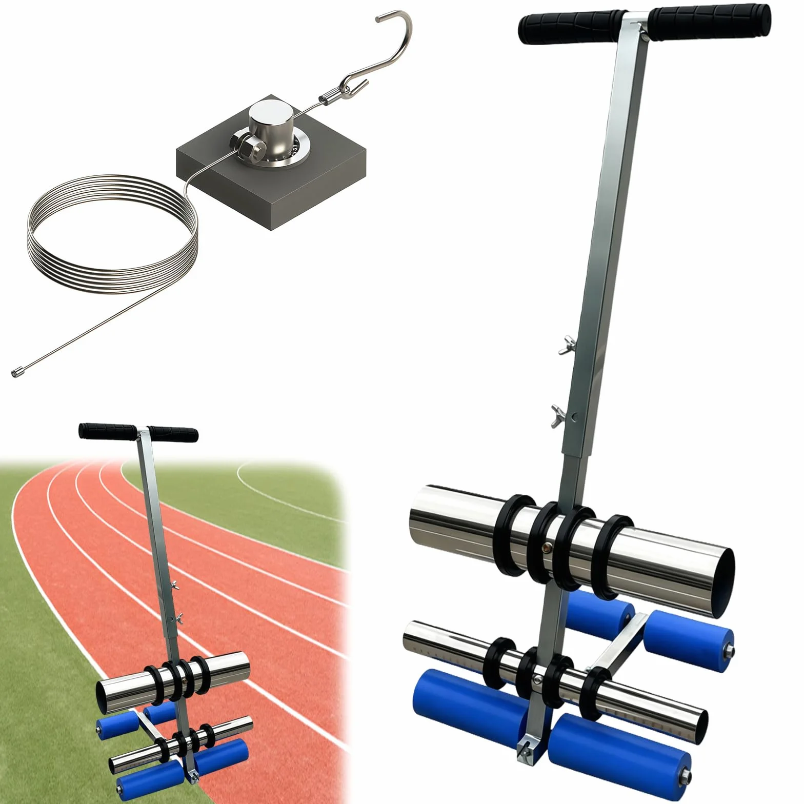 Bodenbandmarkierungsmaschine Klebeband MarkierungsmaschineManuelles Bodenklebeband ApplikatorCourt Line Tapes Applikator Dispenser für Bodenmarkierung