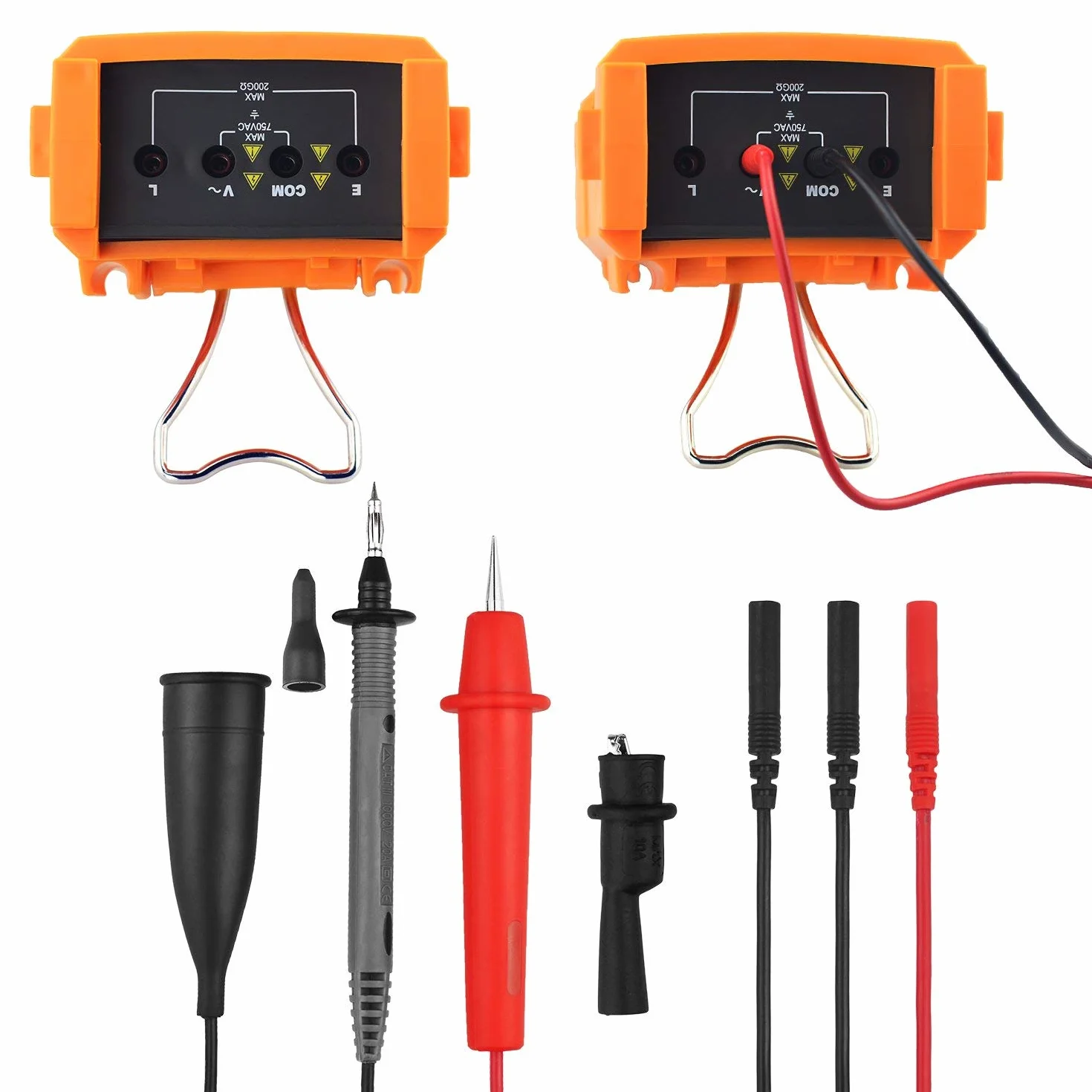 BTMETER Megohmmeter 200 Gig Ohm Digitaler Isolationswiderstandstester 1999 zählt, mit Automatischer Bereichswahl, 500V/1kV/2,5kV/5kV Prüfspannung, Datenspeicherung, Hintergrundbeleuchtung