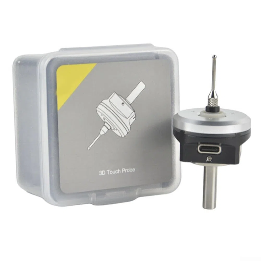 CNC Edge Center Finder V6 AntiRoll 3D Touch Probe Essential Tool for Precision Desktop Machining (6MM N-C)