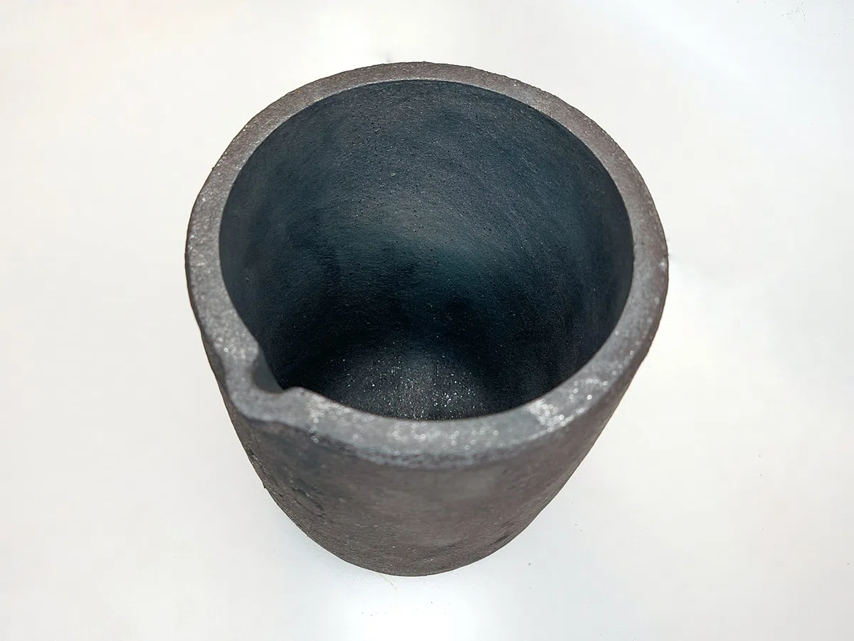 Grafit Tiegel Schmelztiegel für Metallguss Made in Germany verschiedene Größen (A5, 650cm^3)