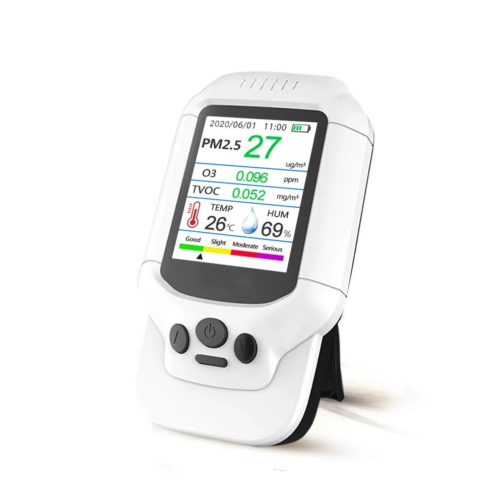 Neuer tragbarer Ozondetektor, multifunktional, intelligent, O3-Ozonmessgerät, Gassensor-Analysator