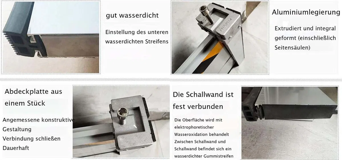 Generisch Hochwasserschutz Barriere Tur Tragbar Hochwasserschutz Bei Türen Hochwasserschutz für Türen Aluminiumlegierung Hochwasserschutz Barriere Geeignet für Unterführungen Fabrik