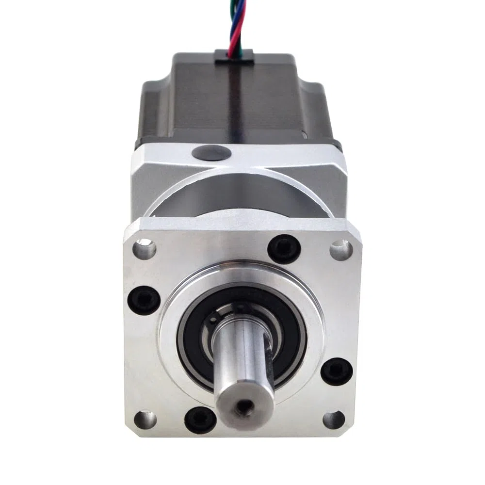 STEPPERONLINE Nema 23 Schrittmotor L=76mm Getriebeübersetzung 10:1 30arcmin MG Serie Planetengetriebe