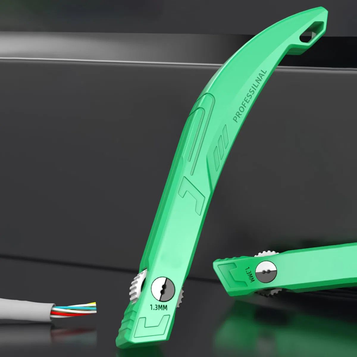 Netzwerkkabel Untwist Tool | Netzwerkkabel Twisted Wire Separatoren - Ethernet Werkzeug, 1,3 mm Engineer Drahtgrenze, Kammkabel oder Drähte bis 1,3 mm, Netzwerkkabel Untwisting Tool hat ein