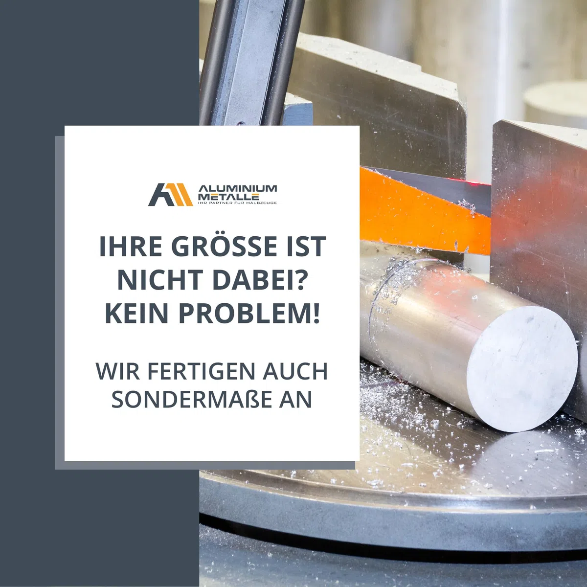 Aluminium HOCHFEST Rundstange AW-7075 Ø 40mm | L: 1000mm (100cm) auf Zuschnitt