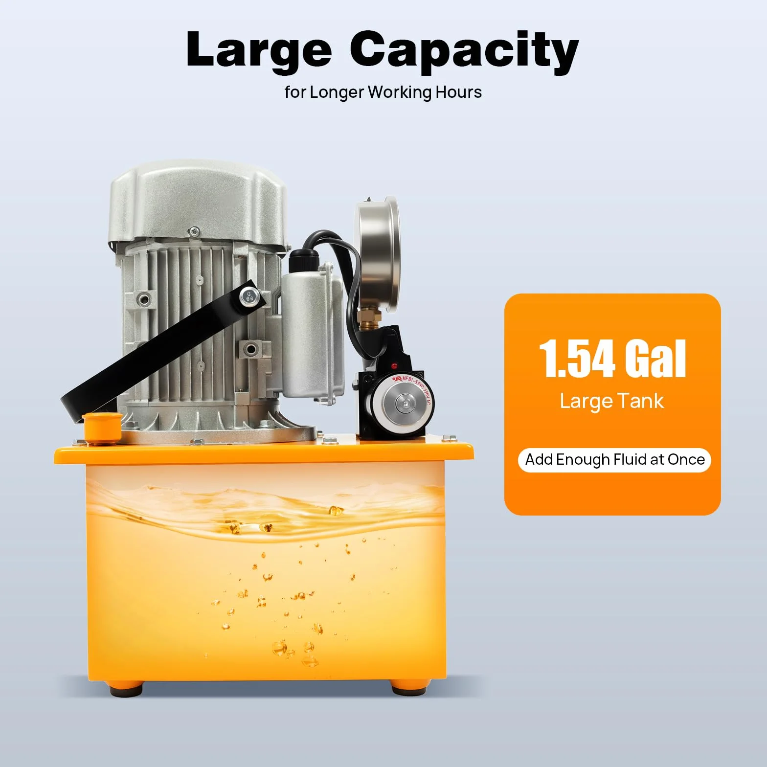 Elektrische Hydraulikpumpe mit 7L Kraftstofftank, 750W 220V Hydraulikaggregat Elektrohydraulik Pumpe Elektrohydraulikpumpe,2-70Mpa Magnetventil Hydraulische Kraftpumpe für Automobilherstellung Wartung
