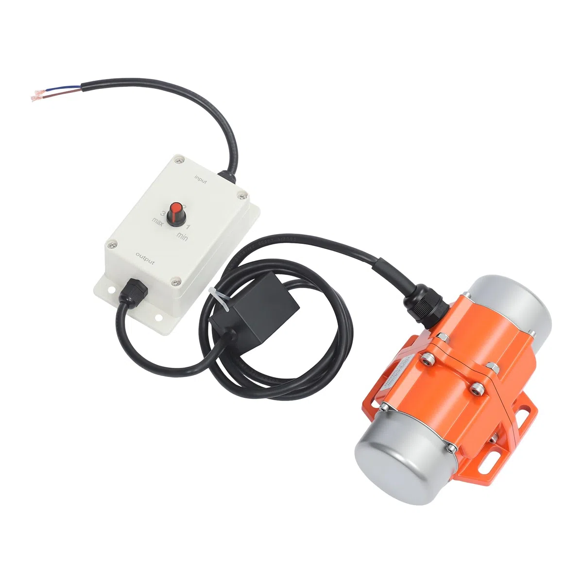 Elektrischer Vibrationsmotor 100W mit Drehzahlregler, bürstenloser Industriemotor 3000 U/min,IP65 Schutz & Klasse F Isolierung, für Bergbau, Siebmaschinen & Förderanlagen