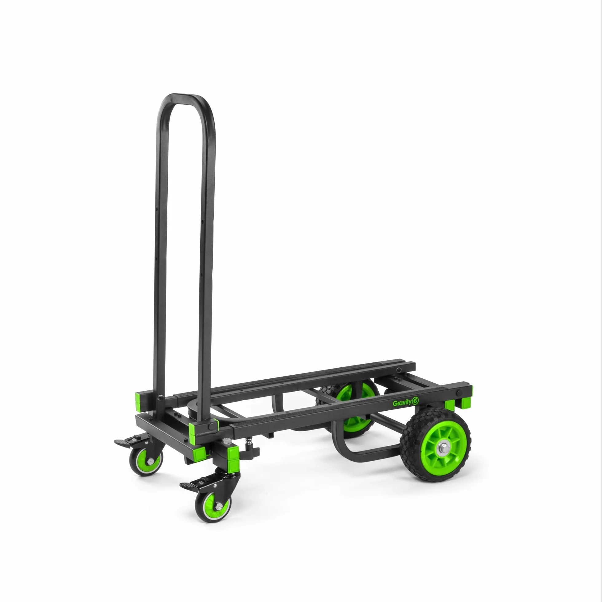 Gravity CART M 01 B - Multifunktionswagen (Mittel), Plattformwagen mit Traglast bis 150 kg, klappbar, schwarz