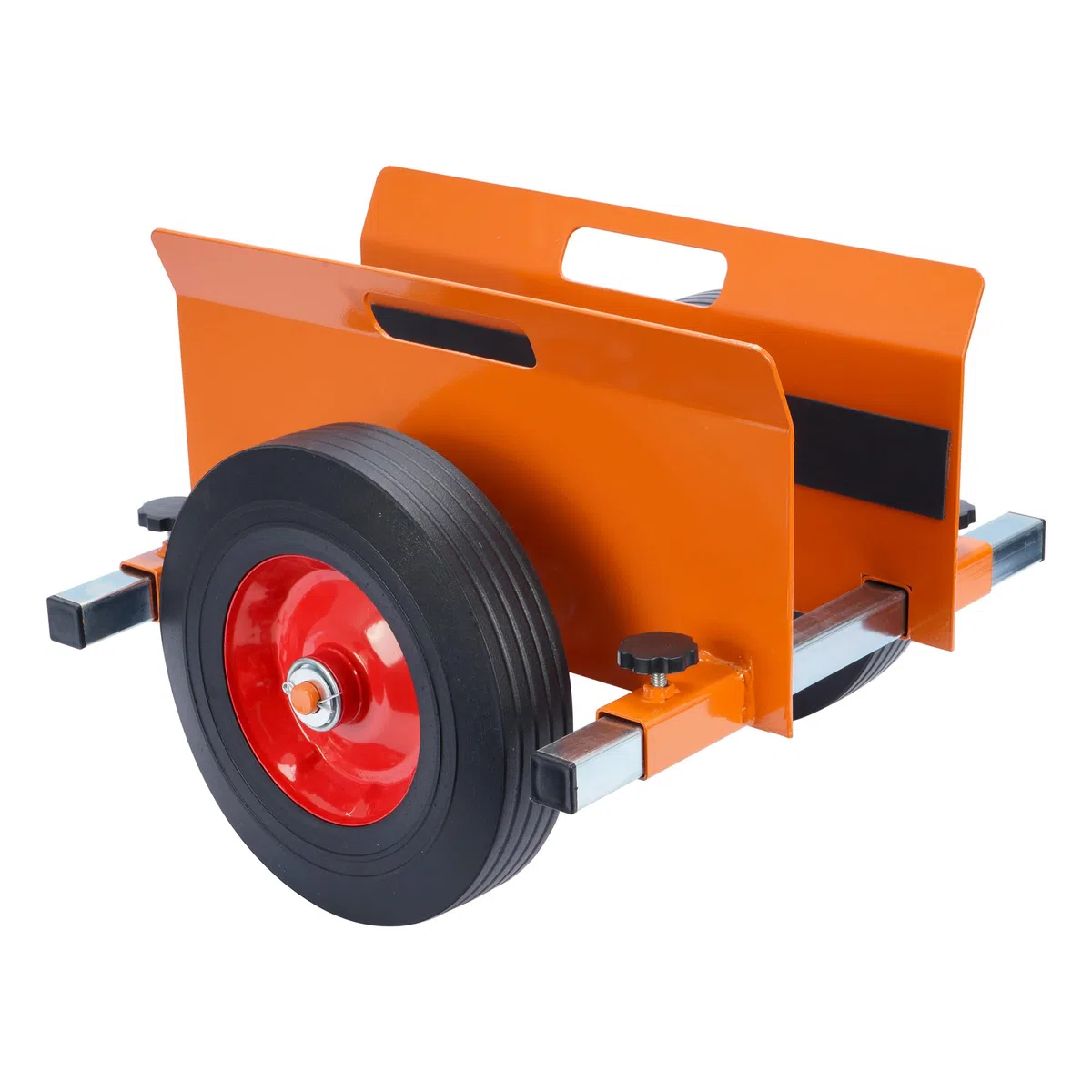 Plattenroller 500 kg Tragfähigkeit, Plattenwagen Klemmbacken 0-228 mm, Plattenklemmwagen für Marmor, Holzplatten, Türen, Fenster (Orange)