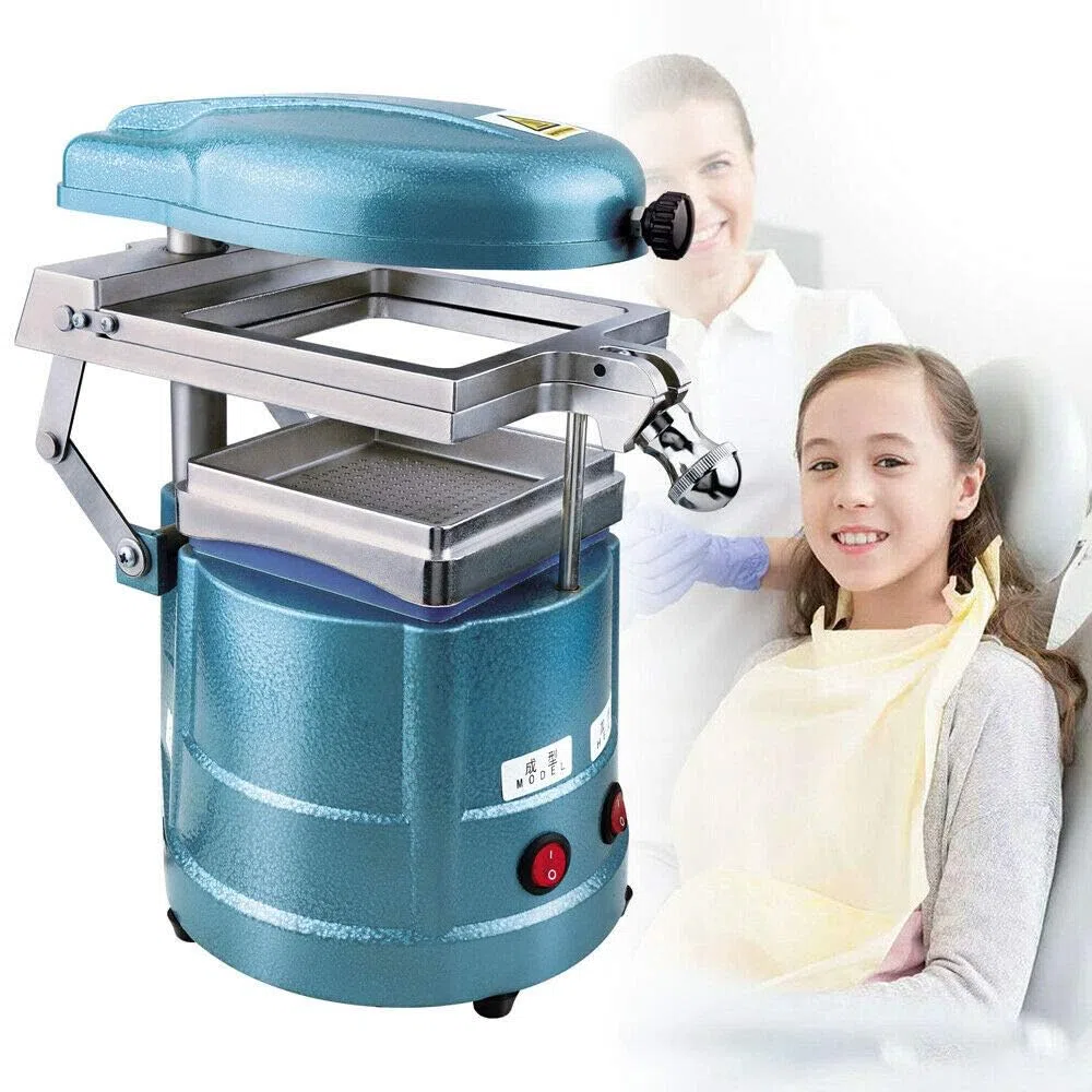 800W Vakuum-Tiefziehgerät, Dental Vacuum Forming Machine Thermoforming Vakuumformer Dentallabor Forming Tiefziehgerät für Zahnpflege des Formteils