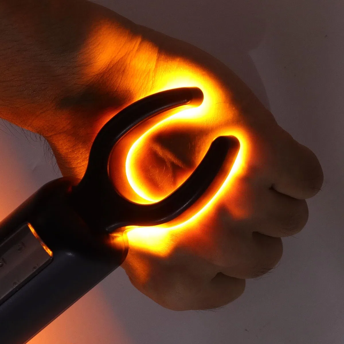Topyond Venen-Detektor, Venenfinder, USB Wiederaufladbare Infrarot-LED-Venensucher-Handleuchte Mit Rotem Und Gelbem Licht, Infrarot Hand Venendetektor