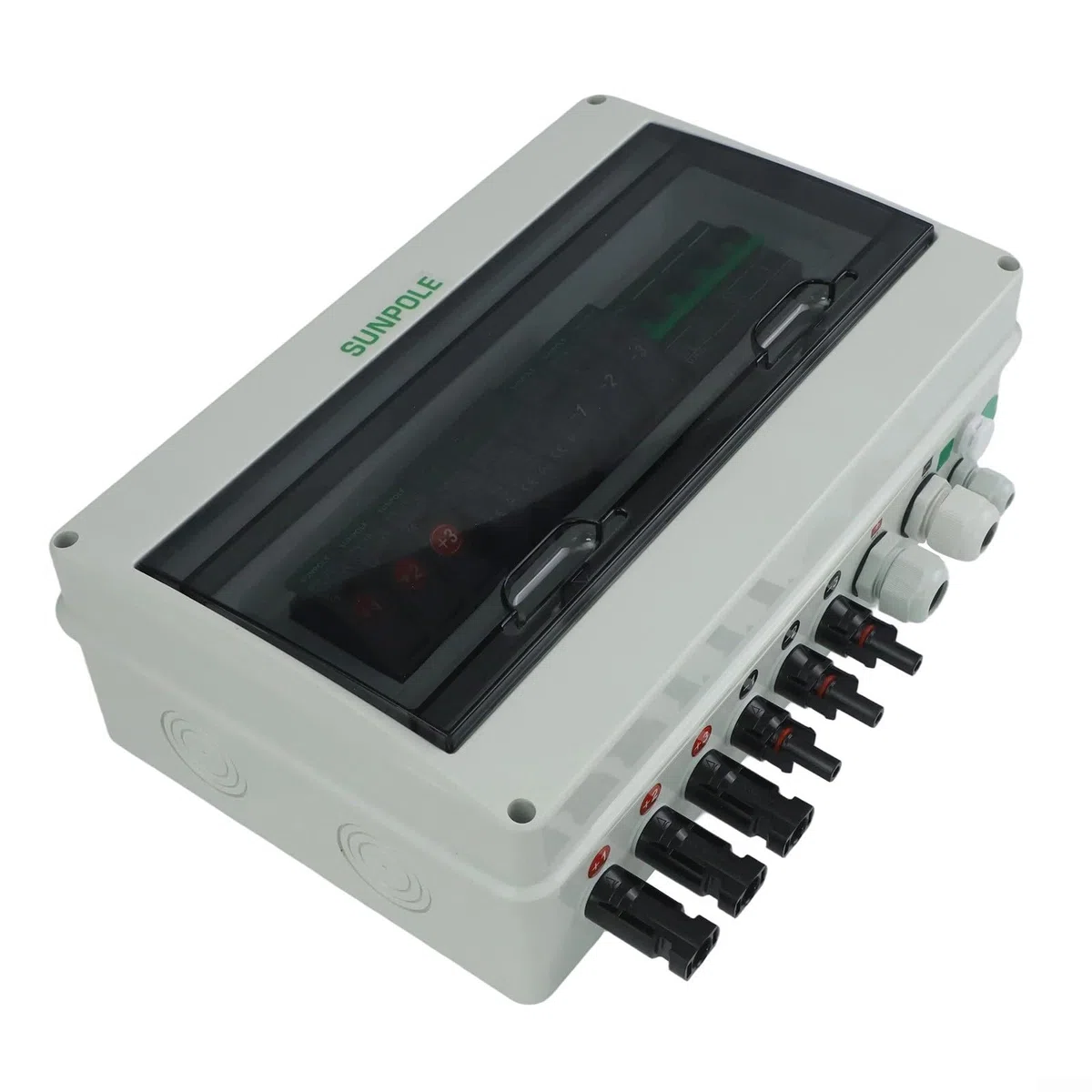 IP65 wasserdichte 3-in-1-Out-1000 V DC PV-Kombinator-Box, für Solarmodul-Schutz in Wohndächern