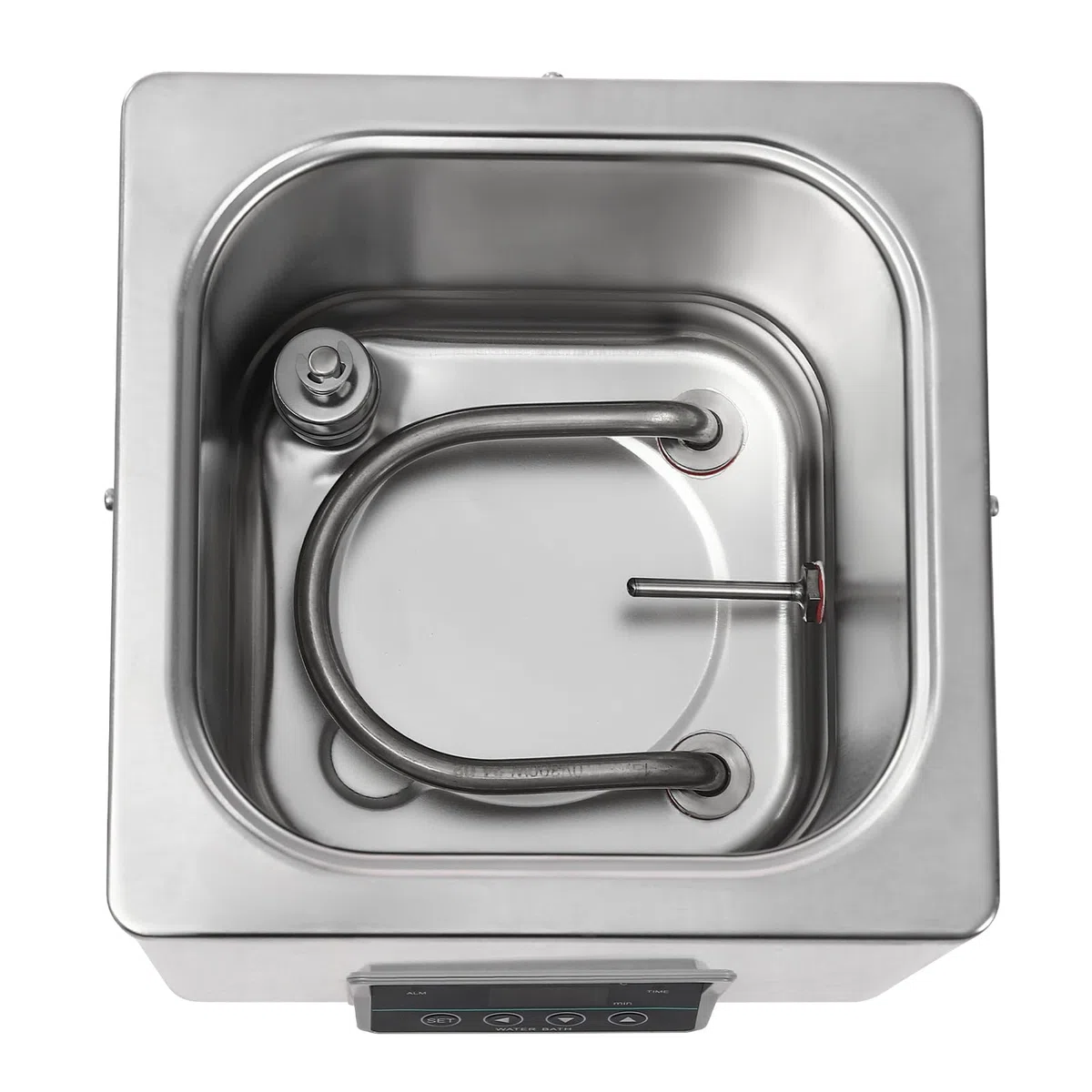 Thermostatisches Wasserbad digital 3L: 0-100℃, 24 * 24 * 24cm, LED-Anzeige, verstellbare Deckel, Laborwasserbad, Edelstahlfutter Digitale Wasserbadheizung für Labor