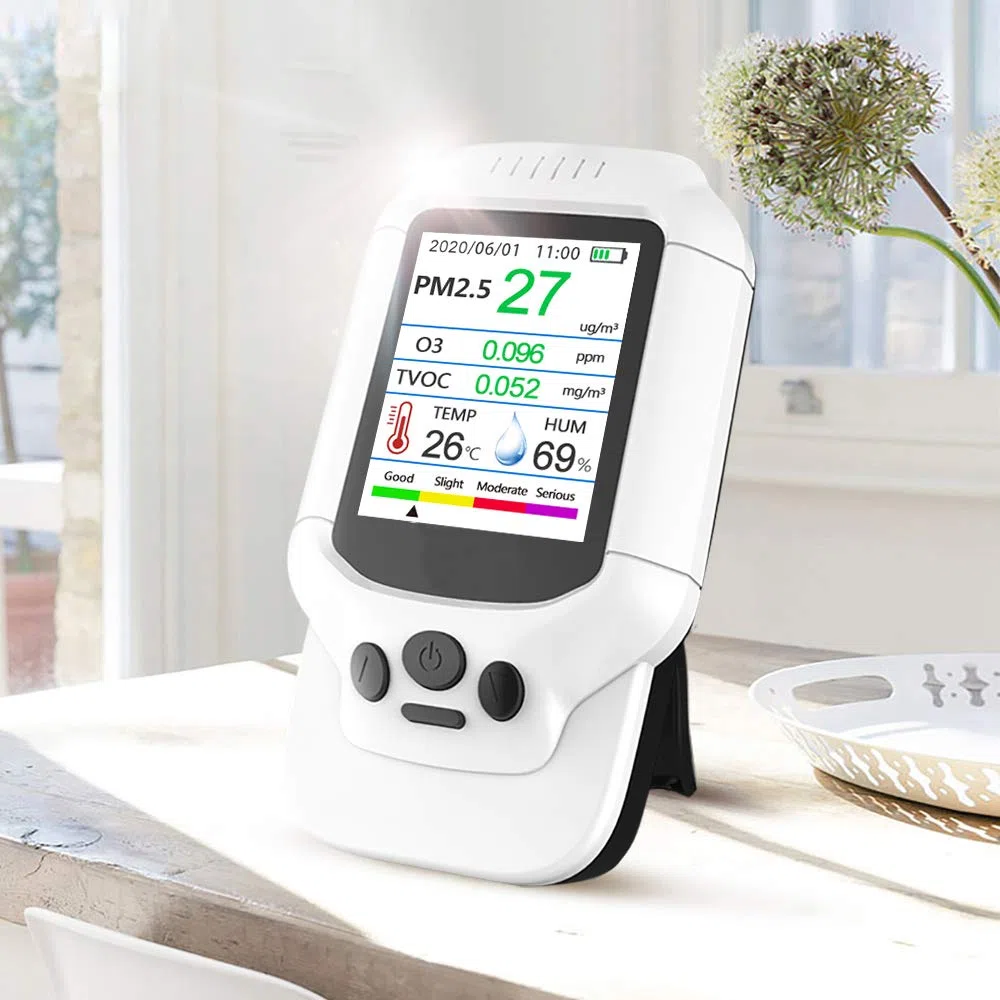 Neuer tragbarer Ozondetektor, multifunktional, intelligent, O3-Ozonmessgerät, Gassensor-Analysator