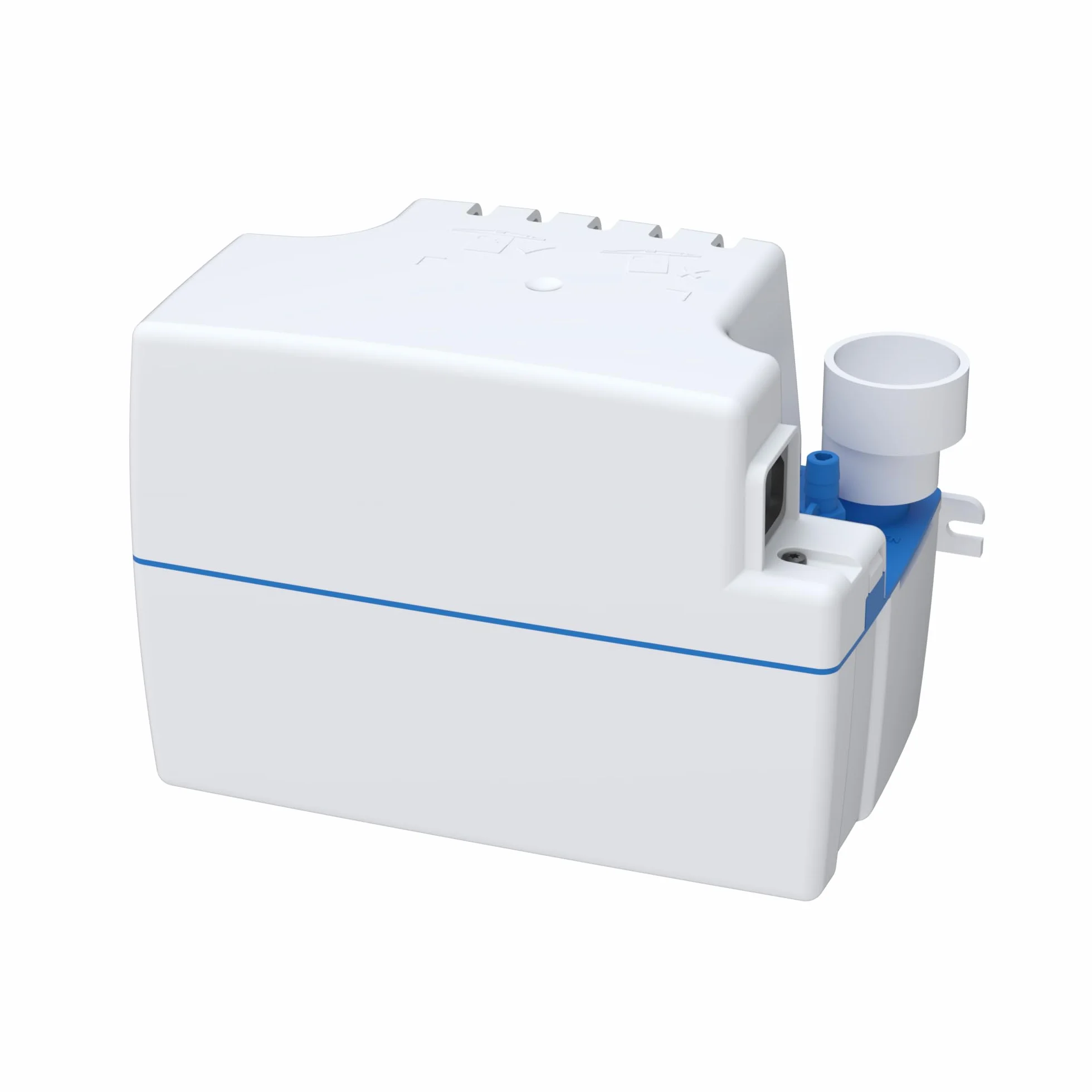 SFA – Kondensatpumpe Sanicondens Pro V02 – Für Heizkessel und Klimaanlagen – Geräuscharm (45 dB) – Vollständiges Installationsset – Große Kapazität – 26 x 13,8 x 17 cm