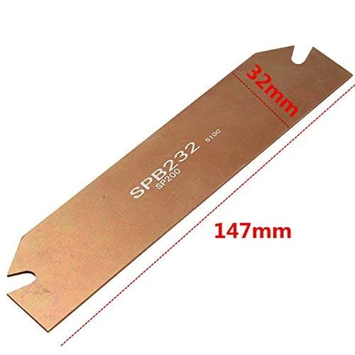 HADJIN SPB32-2 SPB32-3 SPB32-4 SPB26-2 SPB26-3 SPB26-4 +10 STÜCKE Einstecheinsätze SP200 SP300 SP400 Hartmetalleinsatz CNC SPB Schneidwerkzeug (Size : SPB26-2(SPB226), Color : SP200 NC3030)