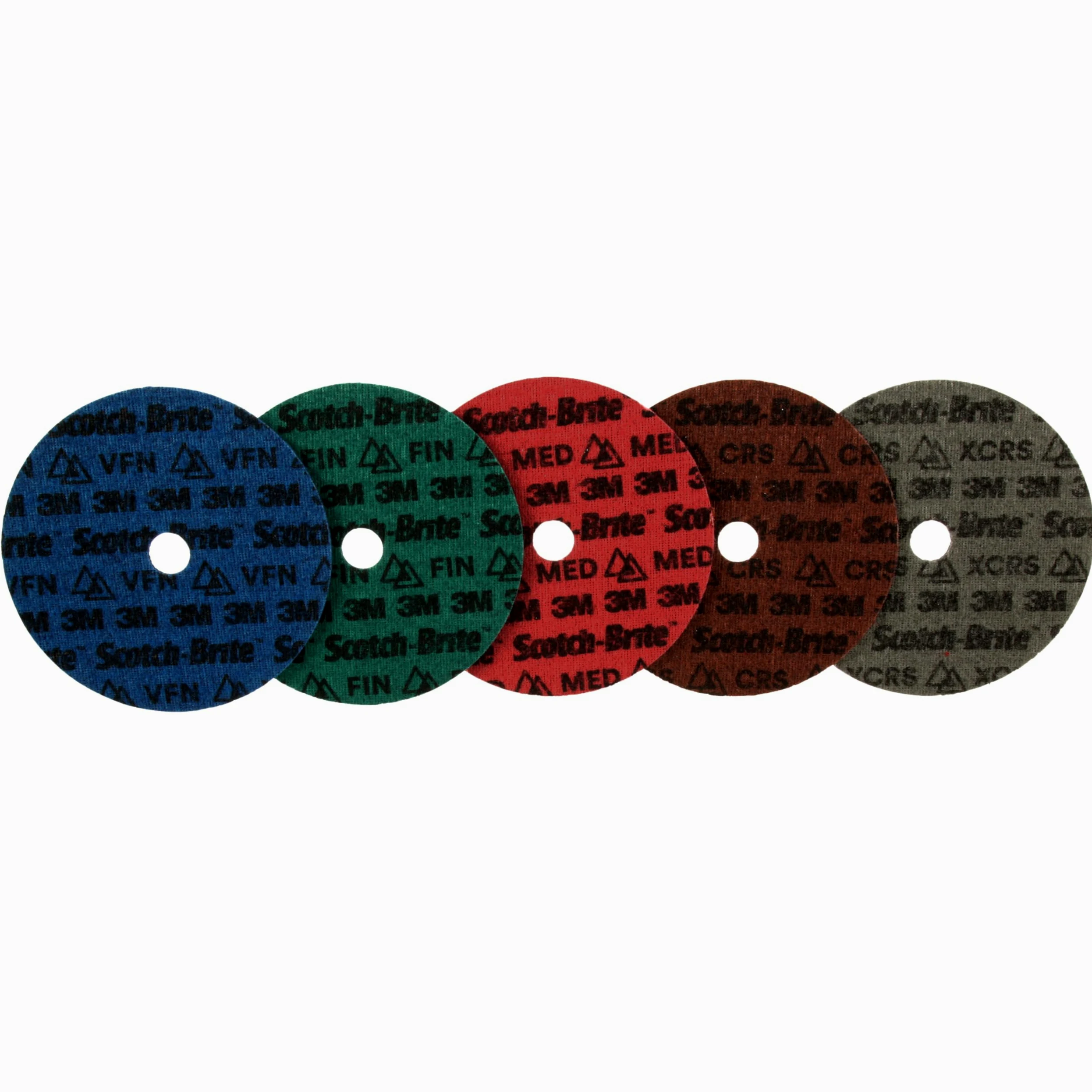 Scotch-Brite Präzisions-Vliesscheibe, PN-DH, Grob, 125 mm x 22,23 mm, 25 Stück