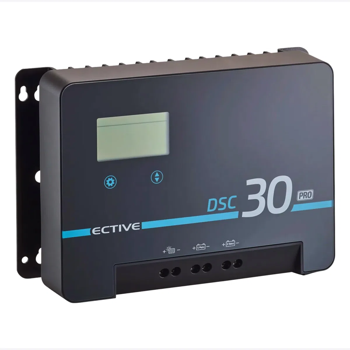 ECTIVE DSC 30 PRO 30A 150V MPPT Dual Solar-Laderegler mit Bluetooth – für 12/24/36/48V Starter- & Versorgungsbatterien (Nass, AGM, Gel, Lithium)