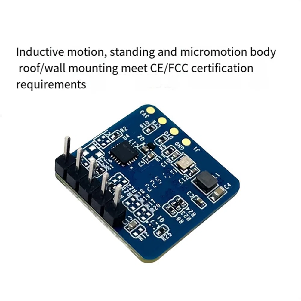 Jevina 1 Stück 24G MmWave LD2420 Human Presence Radar Sensor Induktionsmodul Human Presence Radar Sensor