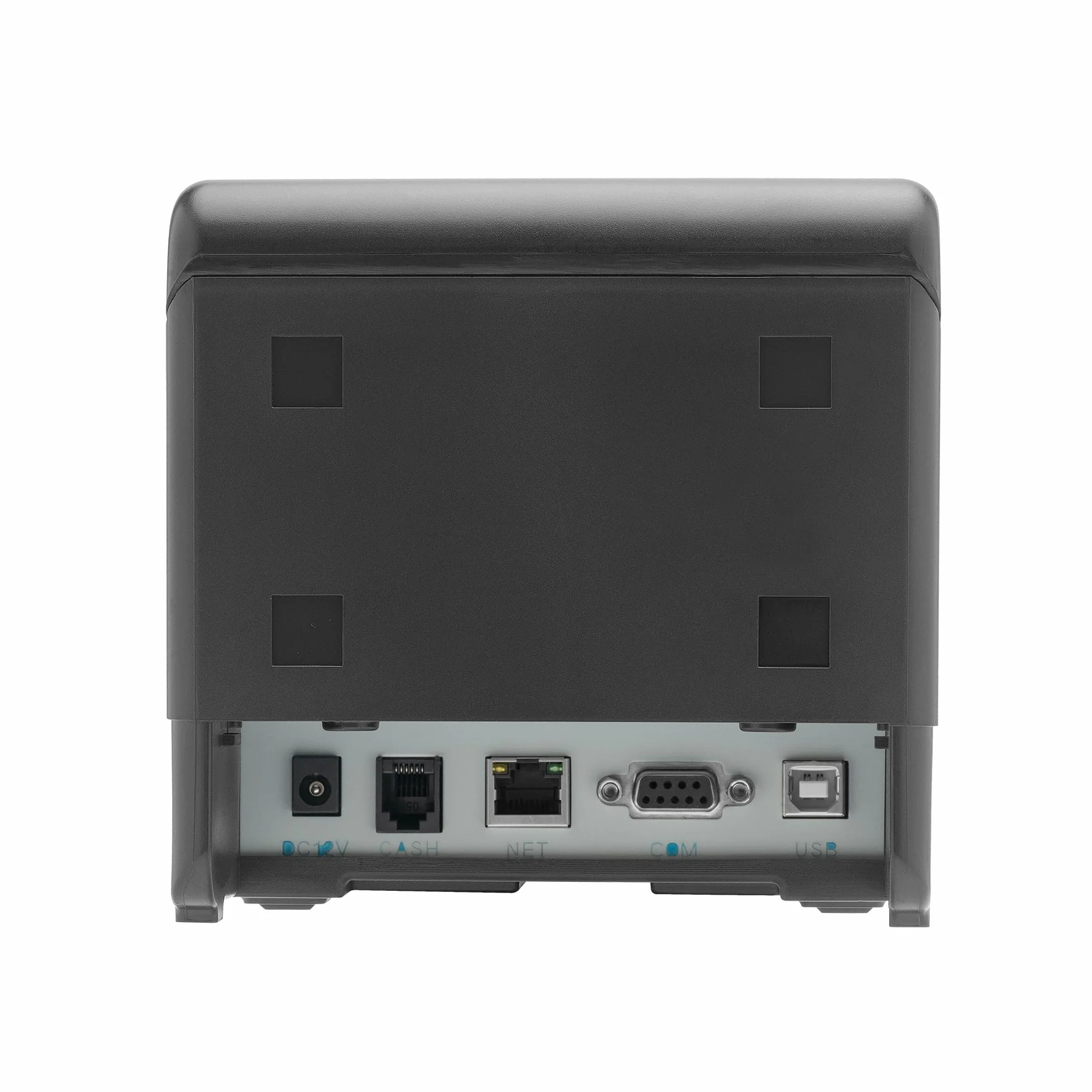 QIAN Anjet80 80mm Thermo-Belegdrucker TPV POS Automatischer Schnitt ESC/POS | Geschwindigkeit 160 mm/s | Treiber Windows | Bluetooth, USB, Ethernet (Schwarz)