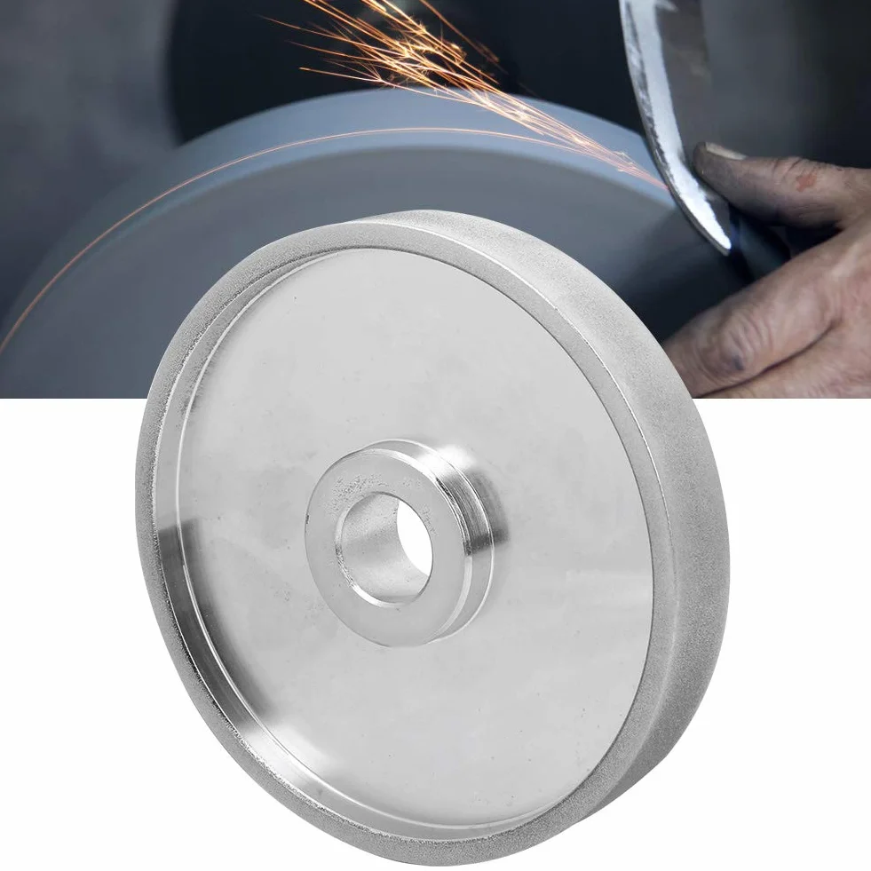 150 mm CBNSchleifscheibe, MetallSchleifwerkzeug fr Werkstatt und Heimwerker, 25 mm Bohrung