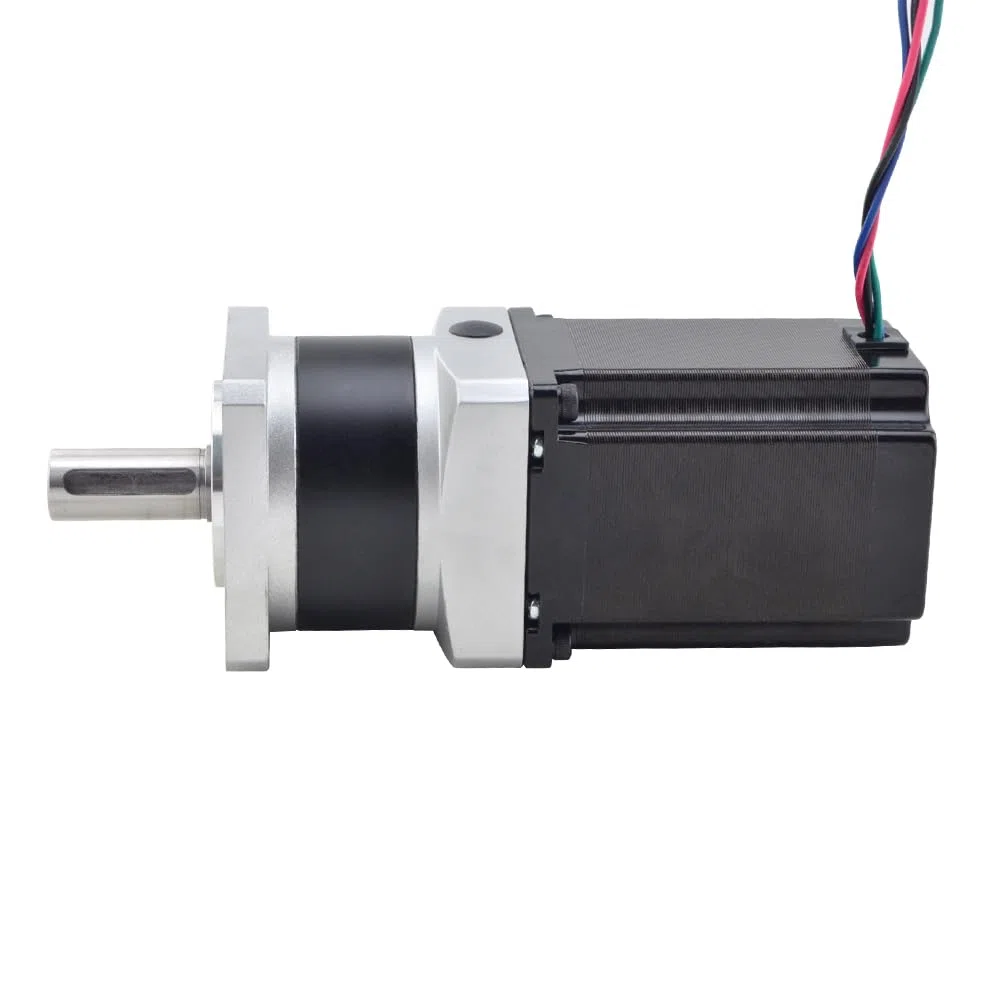 STEPPERONLINE Nema 23 Schrittmotor L=76mm Getriebeübersetzung 10:1 30arcmin MG Serie Planetengetriebe