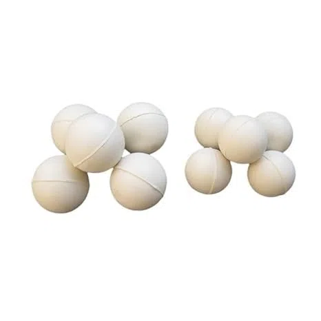 Gummiball for Sieb, weißer Vollgummiball, elastischer Ball for Reinigen von Sieben, 10 20 25 30 3 40 45 50 mm, 50 Stück(30mm 50pcs)