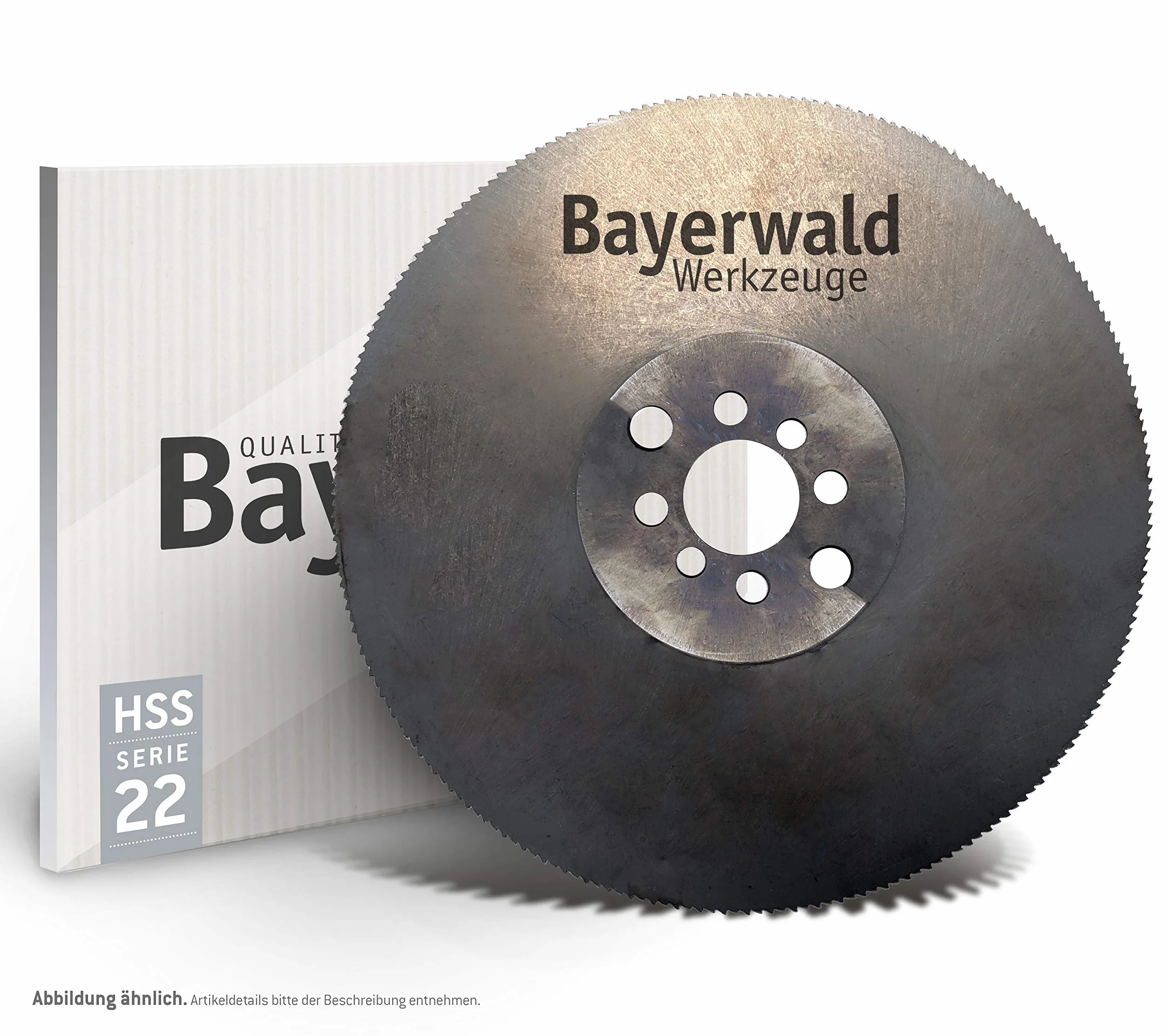 Serie 15.22 - Bayerwald - HSS Kreissägeblatt Ø 250 mm x 40 mm x 200 Z| dampfbehandelt, für Edelstahlbearbeitung