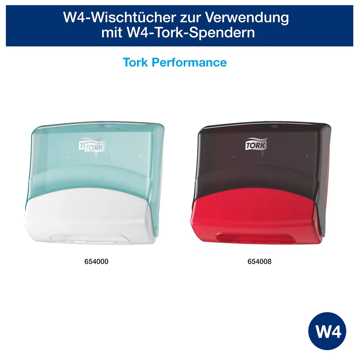 Tork Industrial Cleaning Cloth Grau W4, Flexible and Soft, 4 x 120 cloths, 520679