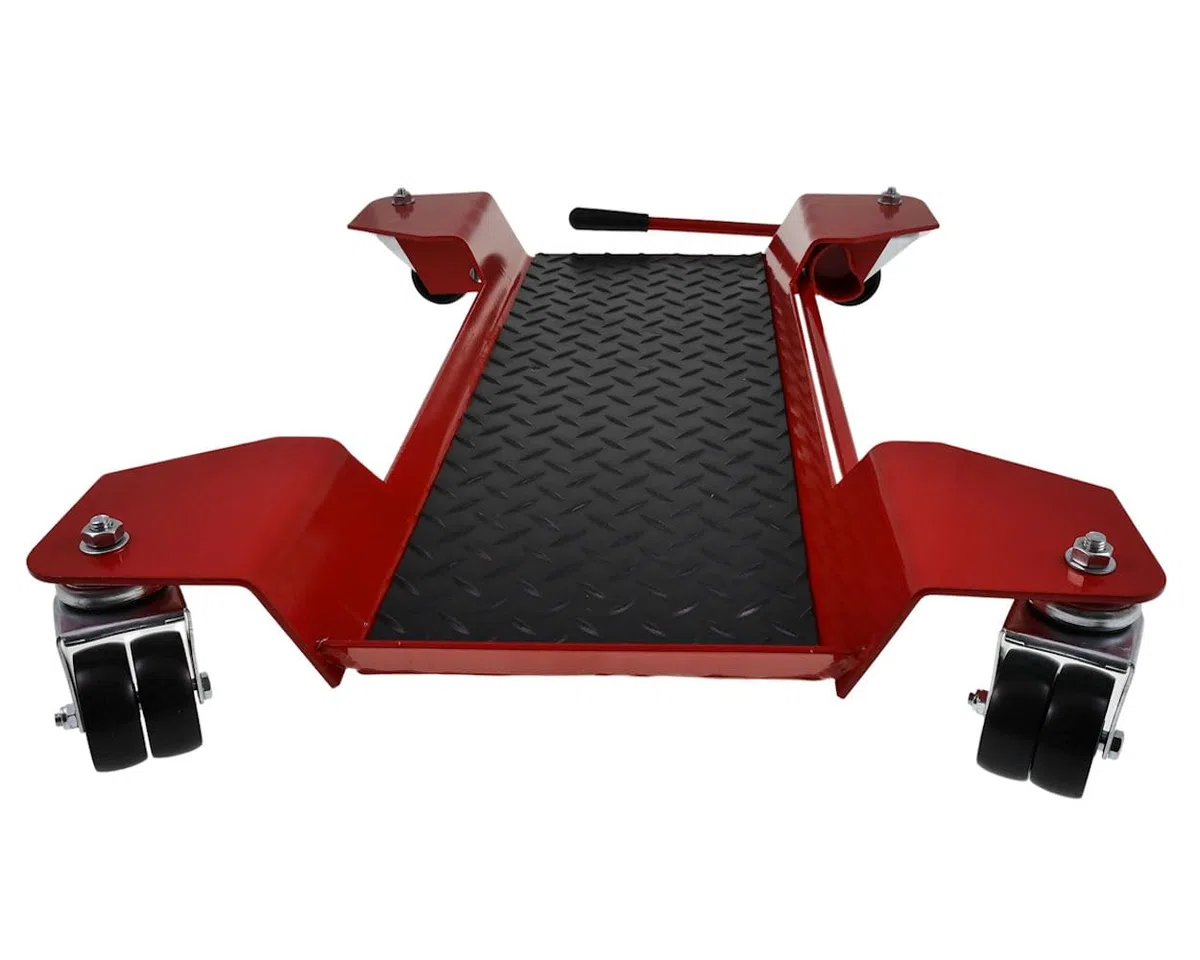 2EXTREME Rangierhilfe Rollwagen für Motorrad bis 350kg Rangierwagen Rollbrett Roller Moped