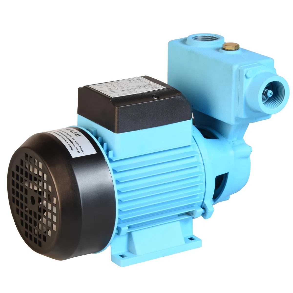 Wasserpumpe WZP 750 (750 W, 3000 l/h Förderleistung, 55m Förderhöhe) - für Sauberes Wasser - Hauswasserwerk Gartenpumpe Bewässerungspumpe Regenwasserpumpe