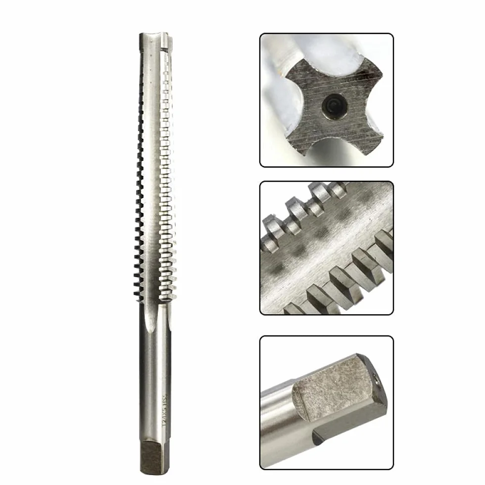 2 stücke Linkshänder HSS Trapezgewinde Tap und Die Set TR8 TR10 TR12 TR14 TR16 TR16 Metrische Schraube Tap-Matcher Linke Handgewinde Werkzeuge-Tr14x2.