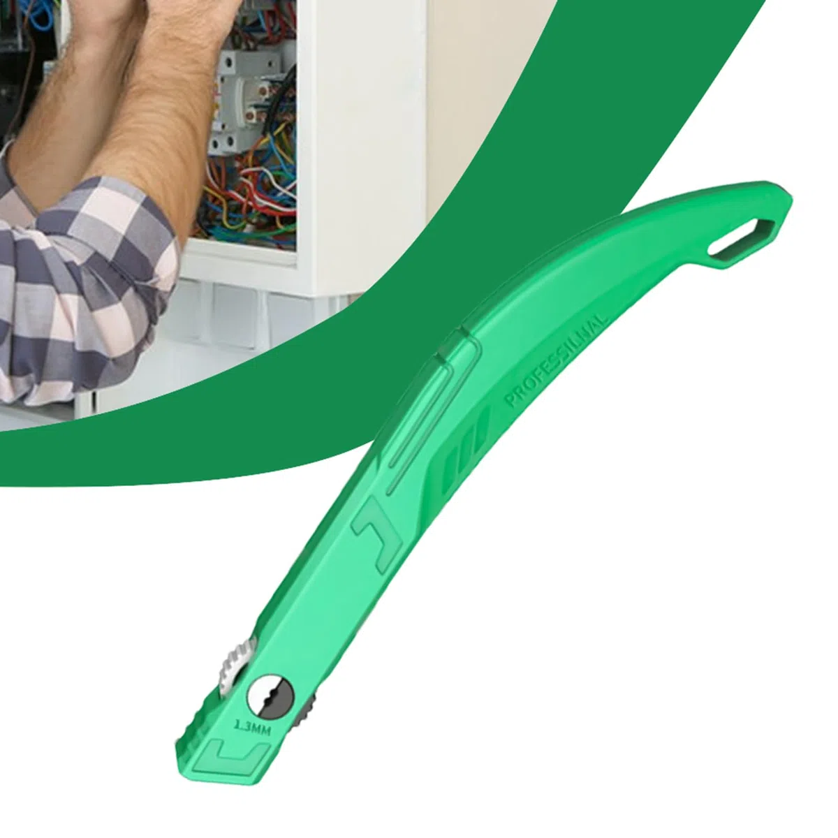 Netzwerkkabel Untwist Tool | Netzwerkkabel Twisted Wire Separatoren - Ethernet Werkzeug, 1,3 mm Engineer Drahtgrenze, Kammkabel oder Drähte bis 1,3 mm, Netzwerkkabel Untwisting Tool hat ein