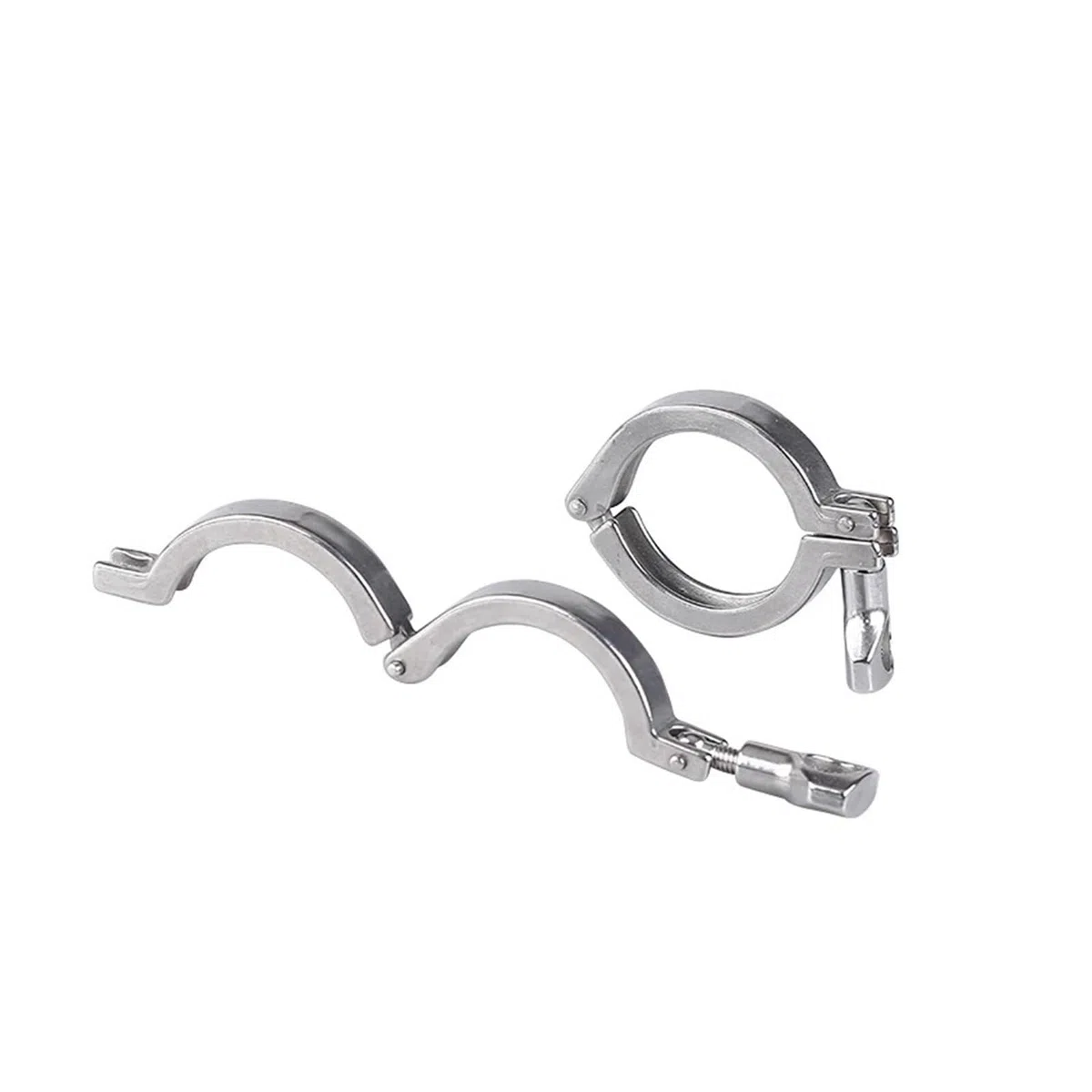 Klemme, 1 Stück, robuste Tri-Clamp-C-Klemme aus hygienischem Edelstahl 304 for 25,4–400 mm Zwinge(200 mm)