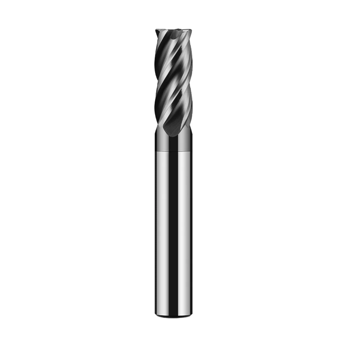 1 Stück Eckenradius Schaftfräser Hartmetall R Bullnose CNC Wolfram Stahl R1 R2 R0.5 Fräser Metalloberflächenbearbeitung Metallfräser Werkzeug(12R2X12DX75L)