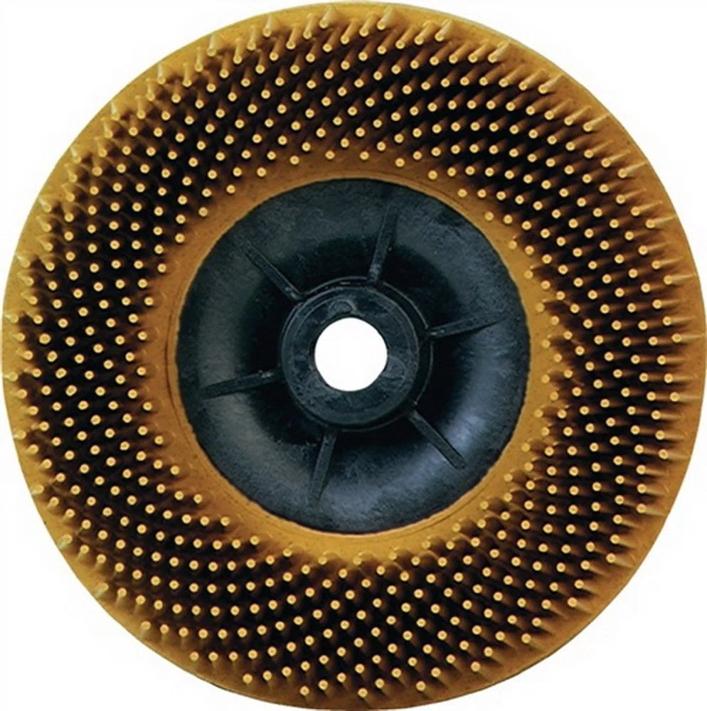 3M DEUTSCHLAND GMBH 61-5001- Bürstenscheibe K.80 M15 D.115mm BD-ZB K.80 gelb 3M Bristl Disc