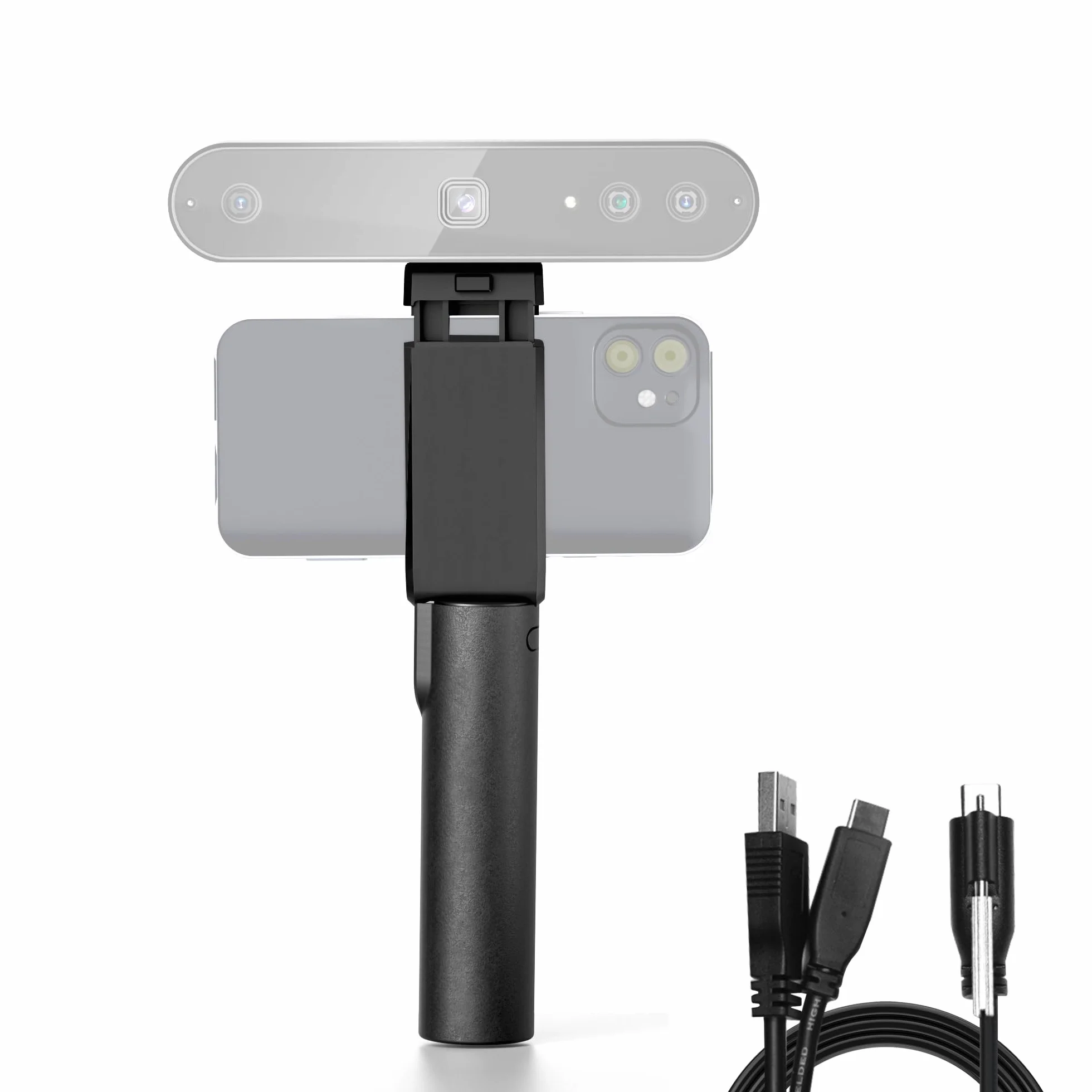 Mobiles Kit für Revopoinit POP 3/MINI 2/RANGE 2/INSPIRE/POP 3 PLUS/INSPIRE 2 3D-Scanner Handmodus, außer POP/POP2/RANGE/MINI