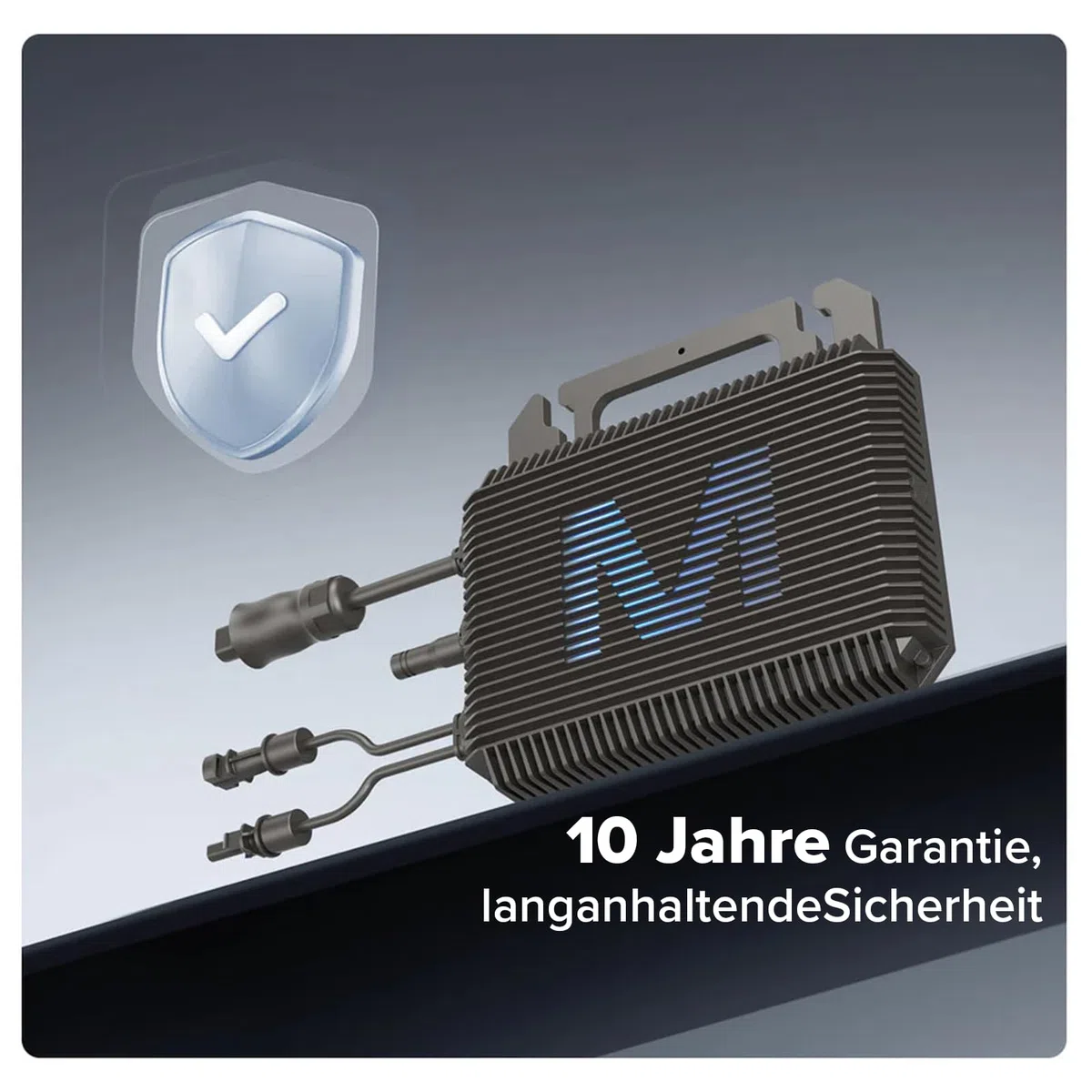 MARSTEK Mikro-Wechselrichter 800 W MST-MI0800 für Balkonkraftwerk, IP67 wetterfest, Plug-&-Play Installation, 2 MPPT, Bluetooth & WiFi, Micro Inverter