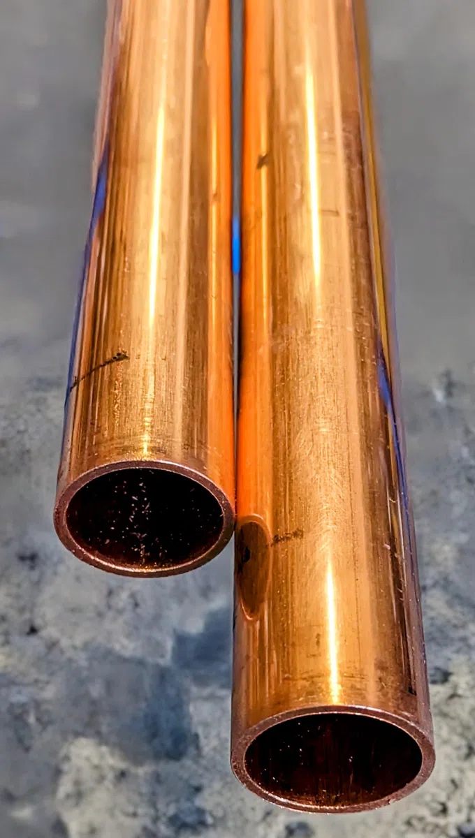 Kupferohre Außendurchmesser 42mm Wandstärke 1,5mm WEICHES SAUERSTOFFFREIES Kupfer SF-Cu Cu-DHP CW024A